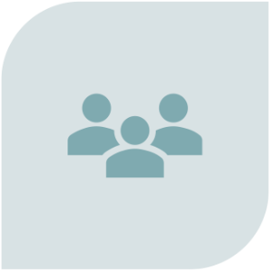 icon of three people