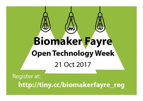 Biomaker Fayre Open Tech Week 2017
