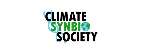 White background with the Climate SynBio Society logo