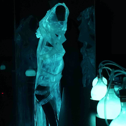 WIRED UK cover beautiful bioluminescent dress supported by SynBio Fund