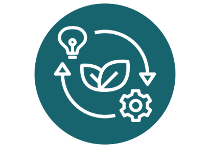 Image of Building with Biology icon
