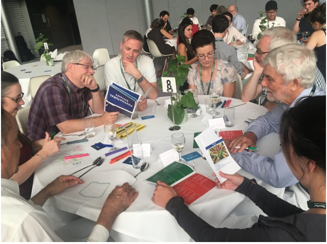 2018 OpenPlant Forum attendees participate in a game of 'Postnatural Botany' led by Karen Ingram 2019 OpenPlant Forum in Cambridge will focus on smart design for the future bioeconomy