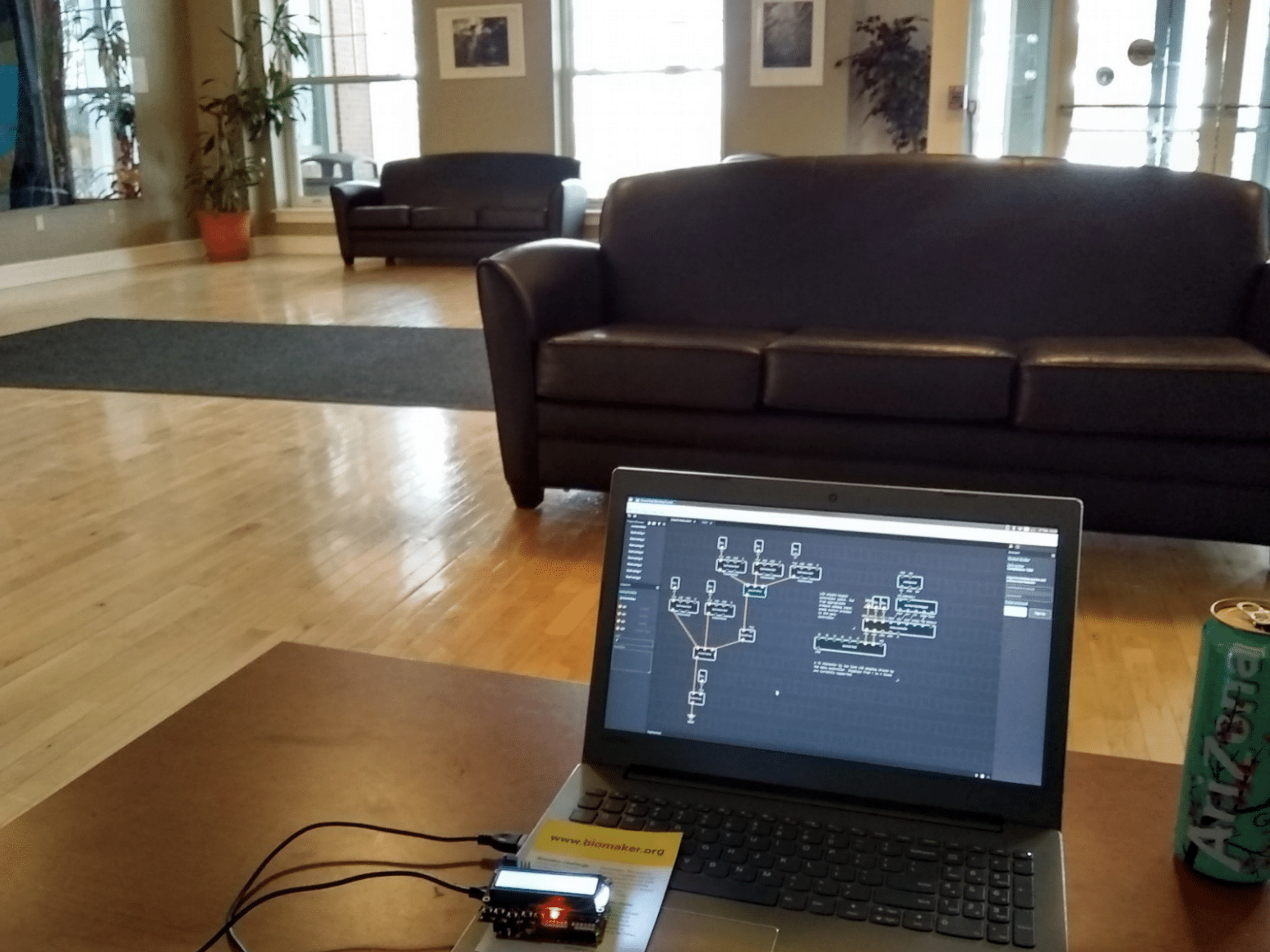 Our Biomaker Challenge: Designing for Code-Free LCD Menu Generation