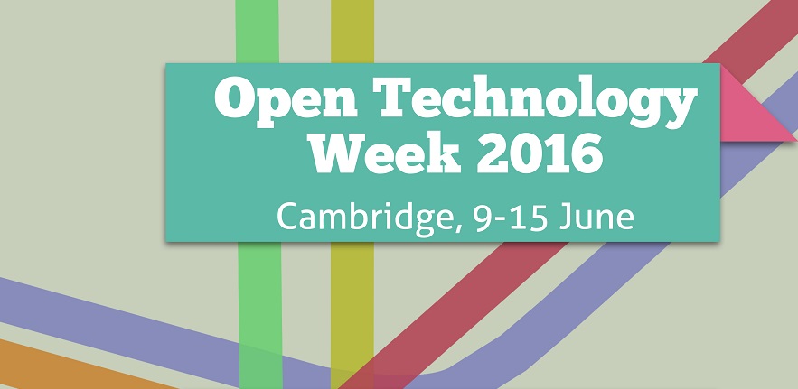 Cambrige open tech week call for proposals
