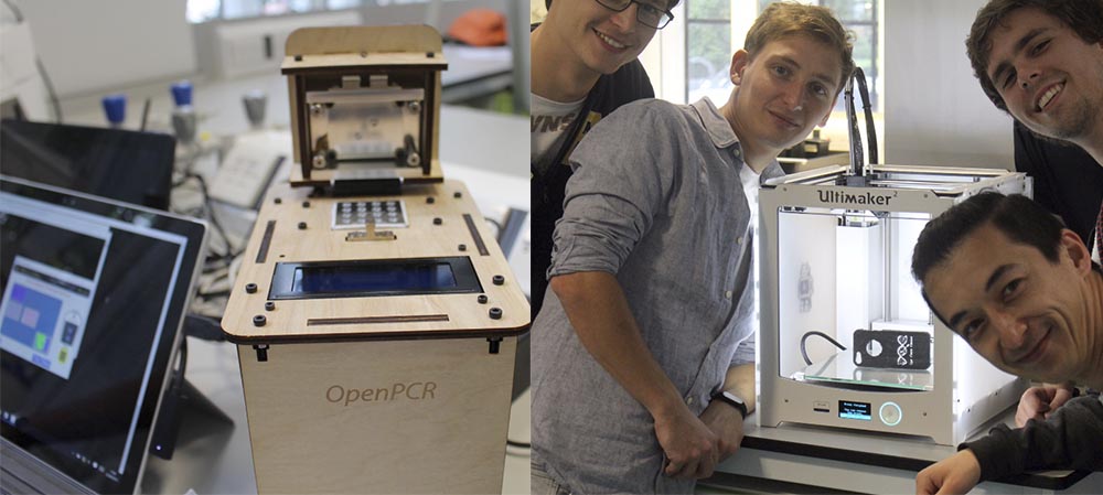 OpenPCR and 3D printers like the ‘Ultimaker’ are enabling a generation of entrepreneurs to develop prototypes and come up with truly innovative ideas from outside the close-knit Biotech community (Credit: CUTEC)