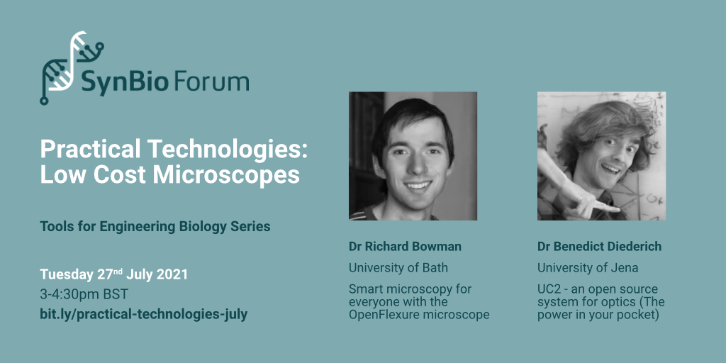 Practical Technologies: Low Cost Microscopes with Richard Bowman and Benedict Diederich