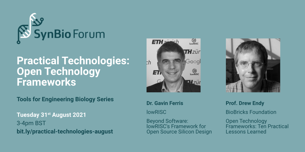 Practical Technologies: Open Technology Frameworks with Gavin Ferris and Drew Endy