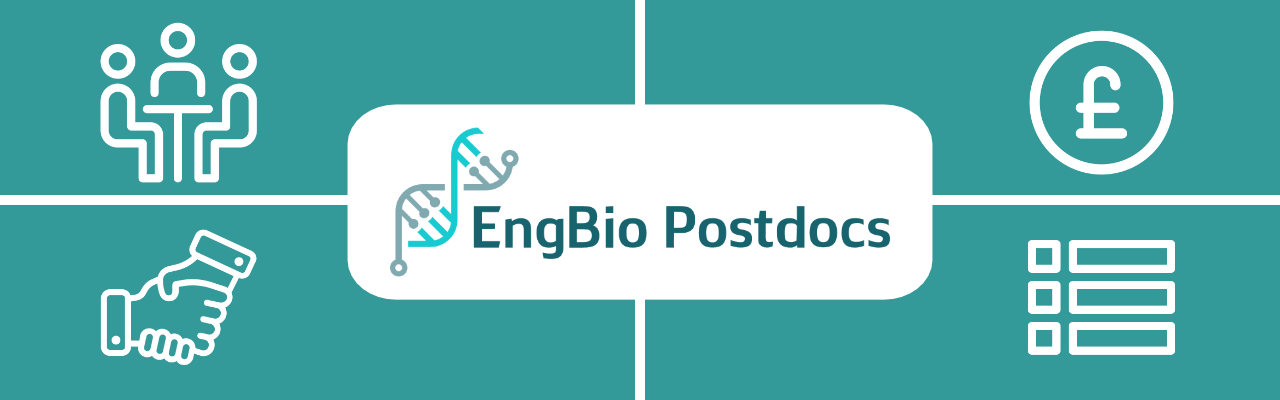 EngBio Postdocs: Meetings and events - Funding Opportunities - Support for your own initiatives - Postdoc mailing list and knowledge database