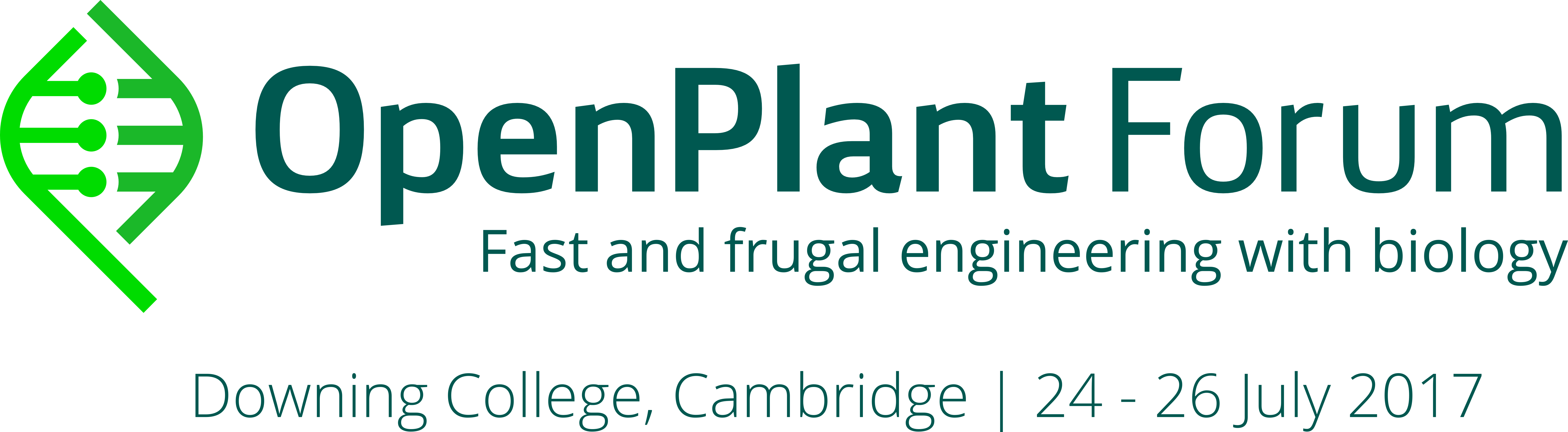 Registration opens for OpenPlant Forum in Cambridge, 24-26 July 2017